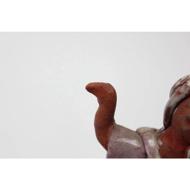 Outsider Art Terracotta "Dancing Woman" For Sale - Image 10 of 13