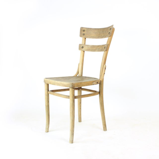 Vintage Bentwood Bistro Chairs from Thonet, 1920s For Sale - Image 14 of 14