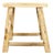 Vintage Rustic Stool in Elm For Sale