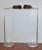 1960 Vintage Bauer Lamp Co. Swing-Arm Pair Pharmacy Floor Lamp Plexi Base-With Built in Rheostat Dim - a Pair For Sale In West Palm - Image 6 of 11