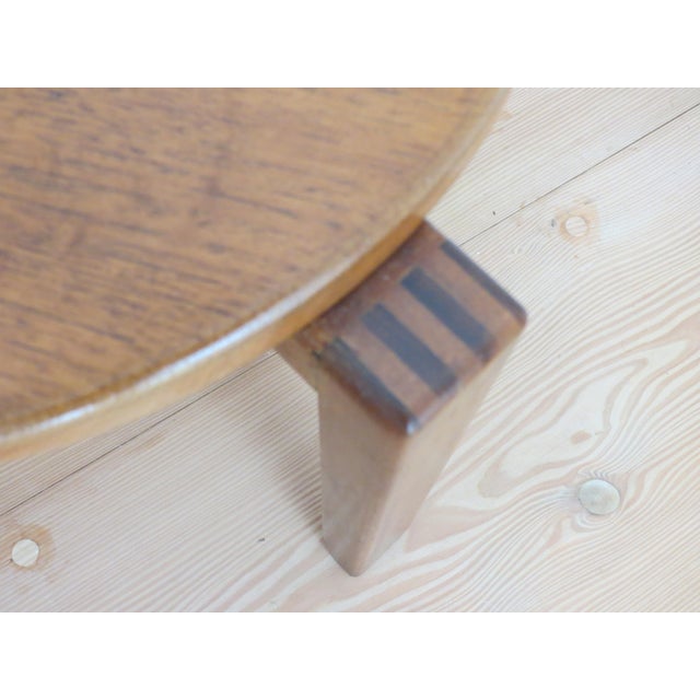 Mid-Century Teak Round Stacking Side Tables, 1960s, Set of 2 For Sale - Image 14 of 18