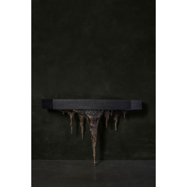 Not Yet Made - Made To Order Disenchanted Console Table in Cast Bronze by William Guillon For Sale - Image 5 of 10