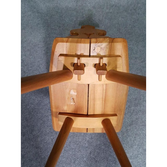 Brutalist Mid-Century Brutalist Tiroler Chairs, Set of 4 For Sale - Image 3 of 18