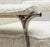 Bouclé Armchair With Polished Steel Accents by R&y Augousti For Sale In Los Angeles - Image 6 of 9