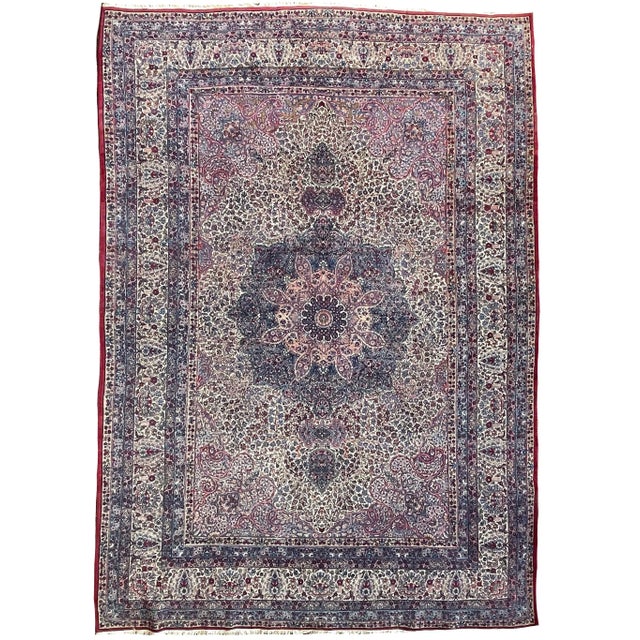 Botanical Pastel Rug 8.10 x 12.8 For Sale - Image 13 of 13