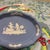 This elegant vintage trinket dish is a classic example of Wedgwood Jasperware, featuring the brand's iconic "Wedgwood...