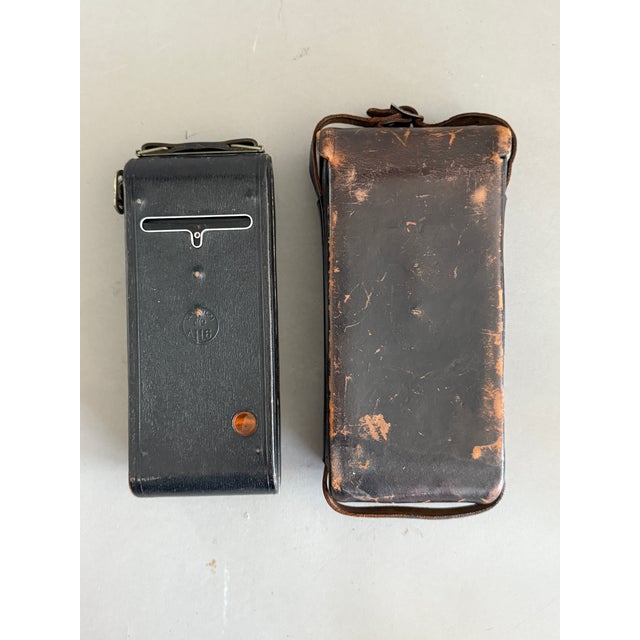Antique 1914 Kodak Autographic 1a Series III Camera With Case For Sale - Image 14 of 15
