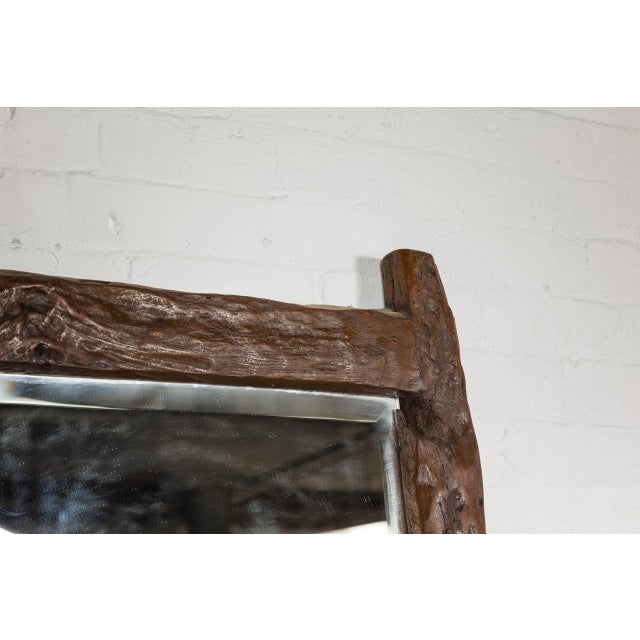 Antique Country Style Driftwood Made into Full Length Mirror, Rustic ...