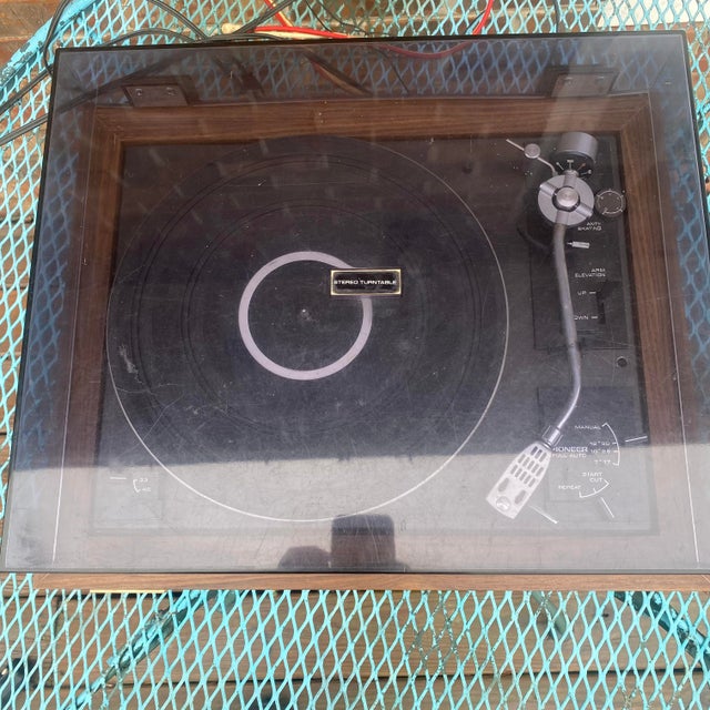 Mid-Century Modern Vintage Pioneer Pl-A45d Automatic Turntable For Sale - Image 3 of 18