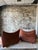 Mid-Century Modern Vintage Cognac Leather Sling Lounge Chairs – Pair For Sale - Image 3 of 18