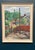 Original swedish oil on canvas – “village” by p. Agne – signed – vintage & framed – 74 × 59 cm (29.1" × 23.2") incl. Frame...