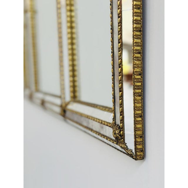 Glass Large Spanish Mosaic Mirror, 1980s For Sale - Image 7 of 11