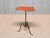 Mid-Century Modern Sculptural Lysberg, Hansen and Therp Brass Side Table, Leather Top, Denmark, 1940s For Sale - Image 3 of 13