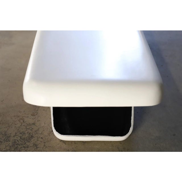 1970s 1970s Fiberglass Bench by Douglas Deeds for Architectural Fiberglass For Sale - Image 5 of 12