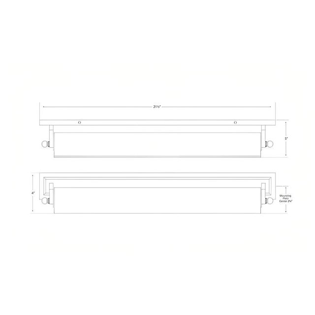 Visual Comfort Thomas O'Brien for Visual Comfort Signature Library 22" Picture Light in Hand-Rubbed Antique Brass For Sale - Image 4 of 4