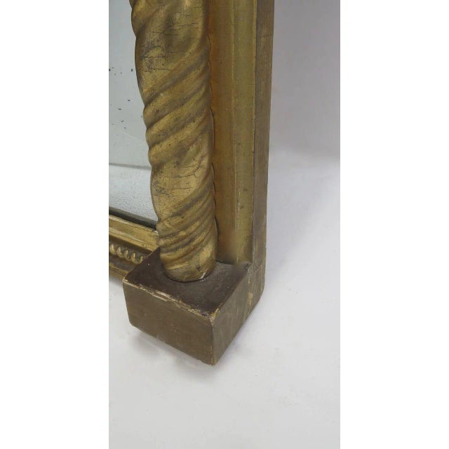 Mid 19th Century Mid 19th Century American Empire Gilt Mirror with Grape Motif For Sale - Image 5 of 8