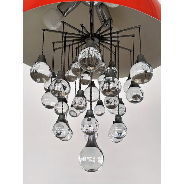 Space Age Jelly Fish Pendant Light, 1980s For Sale - Image 6 of 16