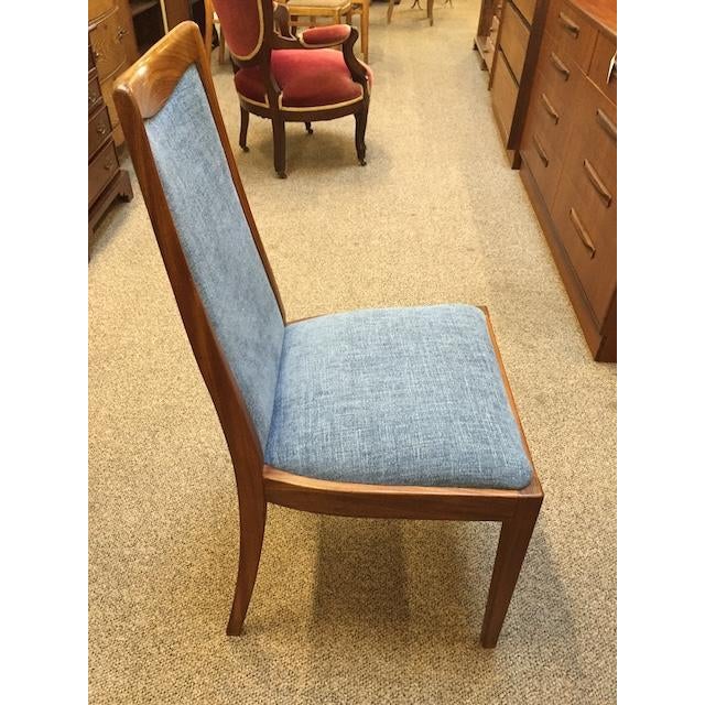Wood Set of Six Teak Framed G-Plan Dining Chairs Mid Century Modern u.k. Import c.1960 For Sale - Image 7 of 9