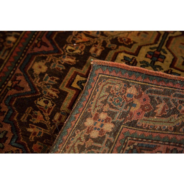 Textile Vintage Josan Sarouk Square Rug Mat - 1'10" x 2' For Sale - Image 7 of 13