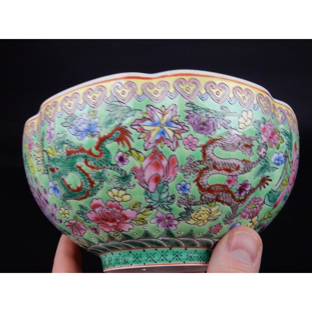 Chinese Egg Shell Porcelain Bowl Chairish