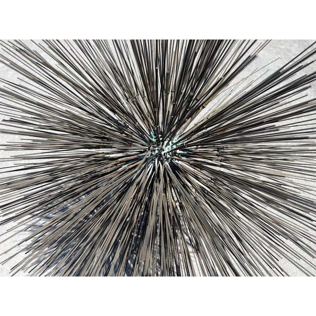 Mid-Century Modern 1980s Large Mid Century Bronze Dandelion Sculpture For Sale - Image 3 of 13