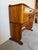 1940s Art Deco Solid Oak Cabinet Chest on Pedestal Base For Sale - Image 4 of 12
