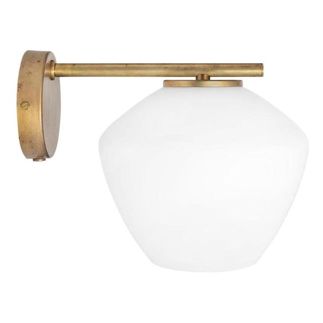 Not Yet Made - Made To Order DK Wall Lamp in Brass & Glass by Henrik Tengler for Konsthantverk For Sale - Image 5 of 5