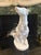 Mid 20th Century Vintage Hollywood Regency White-Glazed Greyhound Whippet Statue For Sale - Image 5 of 11