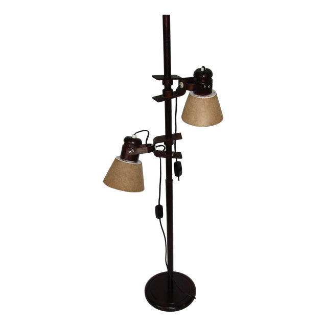 Swedish Floor Lamp from Gb Solbackens Svarveri, 1970s For Sale