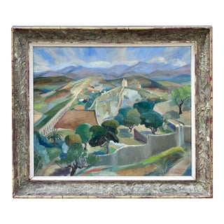 Ancient Garden of Gethsemane Painting For Sale