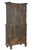 Antique Indian Painted Teakwood Bookcase/Armoire For Sale - Image 4 of 4