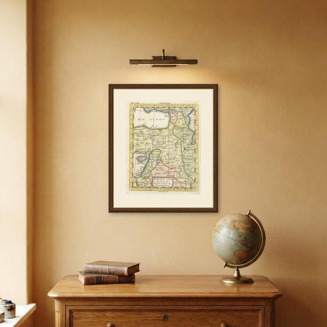 Antique Italian Map of Turkey in Asia by Buffier, 1780s For Sale - Image 10 of 12