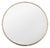 Renee Round Metal Mirror - Brass For Sale In Philadelphia - Image 6 of 6