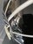 Vintage Black Glass Vase with White Trim, 1950s For Sale - Image 14 of 17