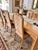 Wood 6 Vintage Drexel Heritage Furniture Co. Dining Room Chairs , Carved Ash Wood For Sale - Image 7 of 14