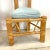 Wood Pair Vintage Boho Modern Bamboo Side Chairs For Sale - Image 7 of 12