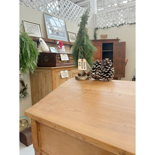 Antique English Pine Cabinet For Sale In Providence - Image 6 of 9