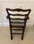 Antique Chippendale Style Ladder Back Dining Chairs in Mahogany, 1900, Set of 12 For Sale - Image 12 of 17