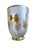 Arts & Crafts Monumental Etched Glass Vase With Gold Fish Overlay For Sale - Image 3 of 5