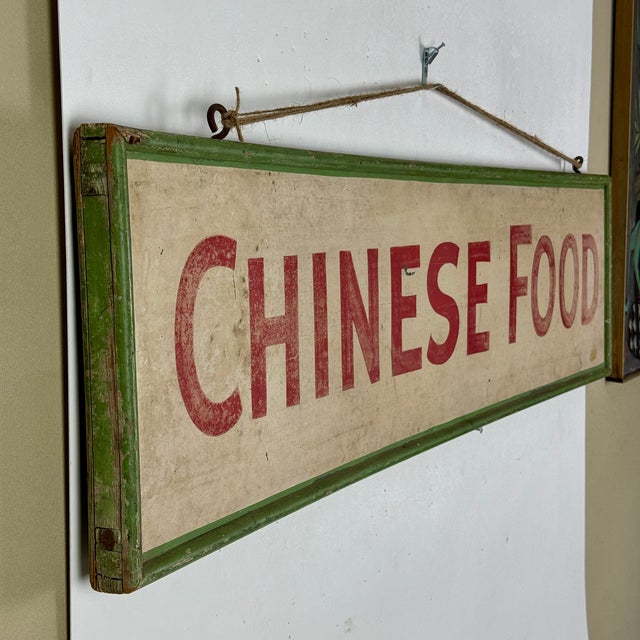 We are excited to bring you this simple in message sign. It humbly advertises "Chinese Food". A food we all love. It's...
