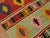 Turkish Kilim from the mid-20th century with an array of bright colors. Measures: 3'4" x 4'3".
