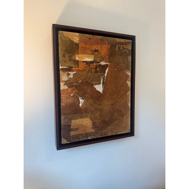 Late 20th Century Late 20th Century Abstract Art, Paper Mache For Sale - Image 5 of 17