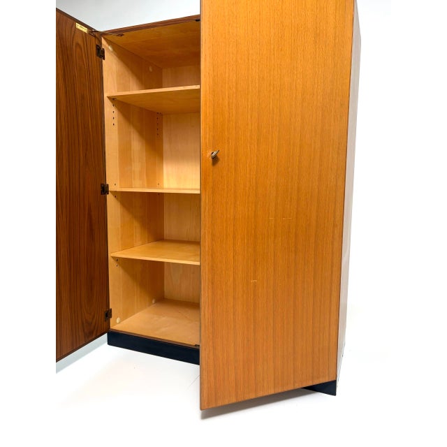 Mid 20th Century Mid-Century Swiss Wardrobe from Swiss-Form, 1960s For Sale - Image 5 of 18