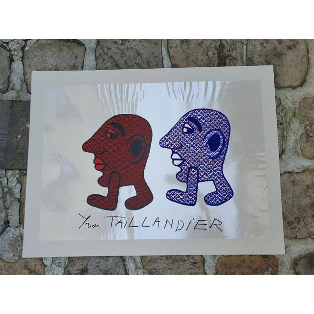 Yvon Taillandier, Capitipede Duo 3, Screenprint, 2015 For Sale - Image 4 of 6