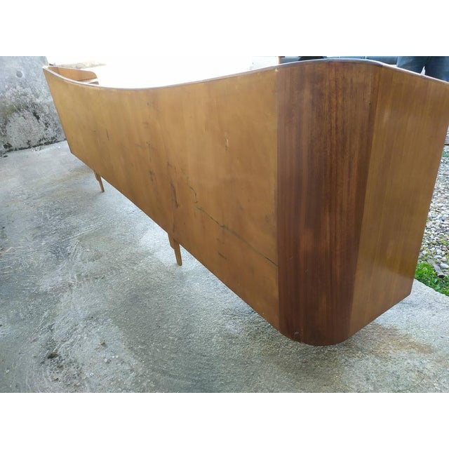 Vintage Wooden Headboard, 1960s For Sale - Image 12 of 18