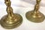 Antique French Brass Candlesticks- A Pair For Sale In West Palm - Image 6 of 18