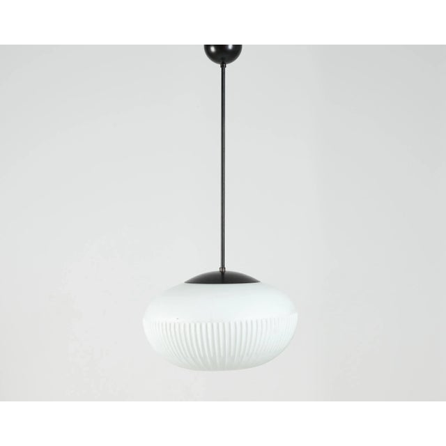 1960s Opaline Glass Lamp from Napako, 1960s For Sale - Image 5 of 5