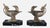 Bird-Shaped Bookends in Silver-Plated Cast Metal by H. Moreau, 1900s, Set of 2 For Sale - Image 4 of 9
