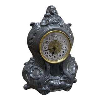Vintage Ornate Mantel Clock For Sale
