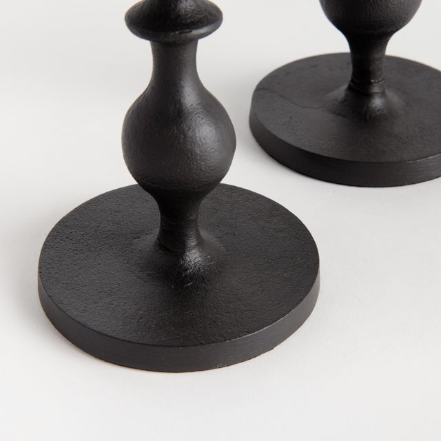Kenneth Ludwig Chicago Luke Taper Holders, Set Of 2 For Sale - Image 4 of 4